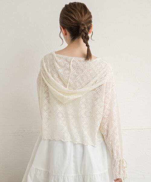 RETRO GIRL（レトロガール）の「レースフーディ（パーカー・レディース・ナチュラル/ブラック・FREE）」の13枚目の写真