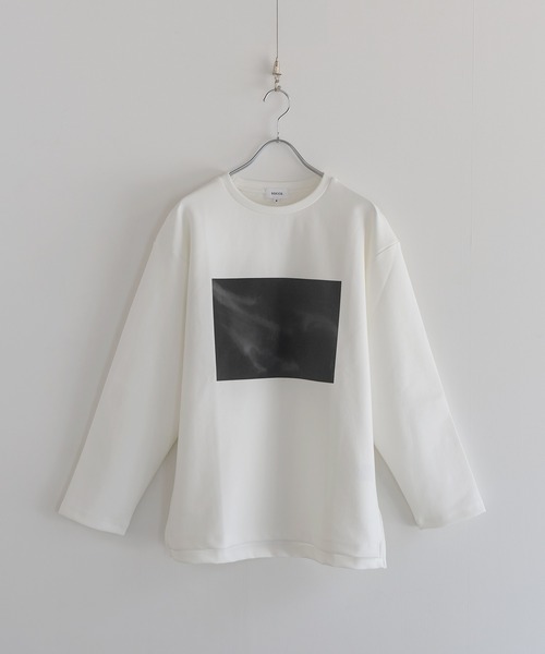 SOCCE(ソーシー)の「コットンポンチサイドスリットプリントロンT(Tシャツ/カットソー・メンズ・ホワイト系2/ブラック系1/ホワイト系1/ブラック系2・M/S/XL/L)」の18枚目の写真