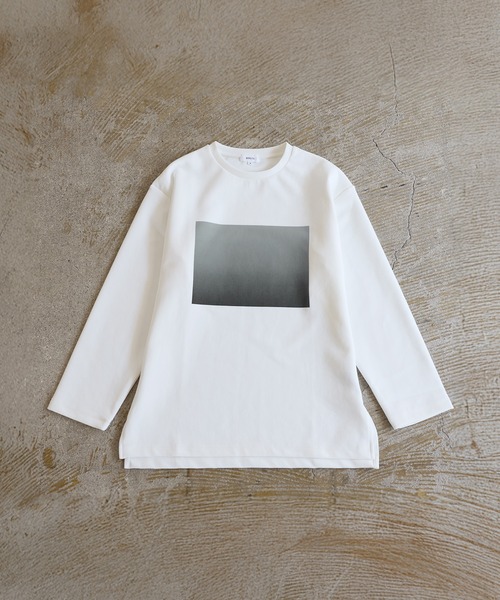 SOCCE(ソーシー)の「コットンポンチサイドスリットプリントロンT(Tシャツ/カットソー・メンズ・ホワイト系2/ブラック系1/ホワイト系1/ブラック系2・M/S/XL/L)」の19枚目の写真
