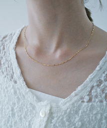 SLOBE IENA | Theia Jewelry/テイア ジュエリー ツイストチェーンネックレス 82046N0013(ネックレス)