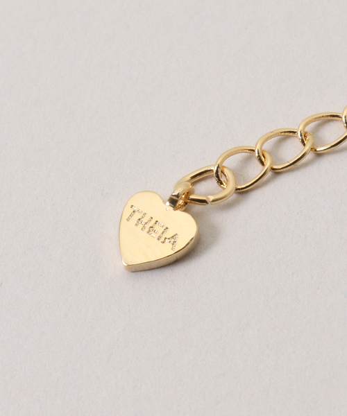 SLOBE IENA(スローブイエナ)の「Theia Jewelry/テイア ジュエリー ツイストチェーンネックレス 82046N0013(ネックレス・レディース・ゴールド・FREE)」の2枚目の写真