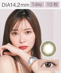 TOPARDS（トパーズ）の「TOPARDS 1DAY 10枚入り ツイントパーズ（コンタクトレンズ・カラコン）」