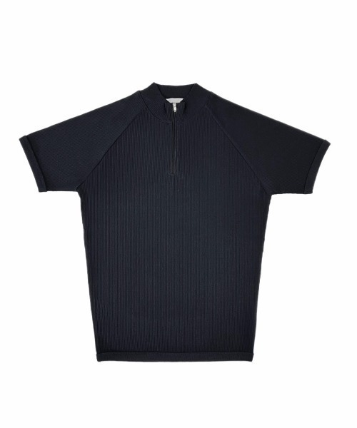RUFFLOG HALF ZIP モック ネック シャツ BLACK XL RUFFLOG HALF ZIP MOCK NECK SHIRTSラフロッグ - メルカリ