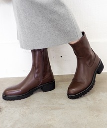 cava cava | 軽量｜厚底ストレッチブーツ 　7420199(ブーツ)