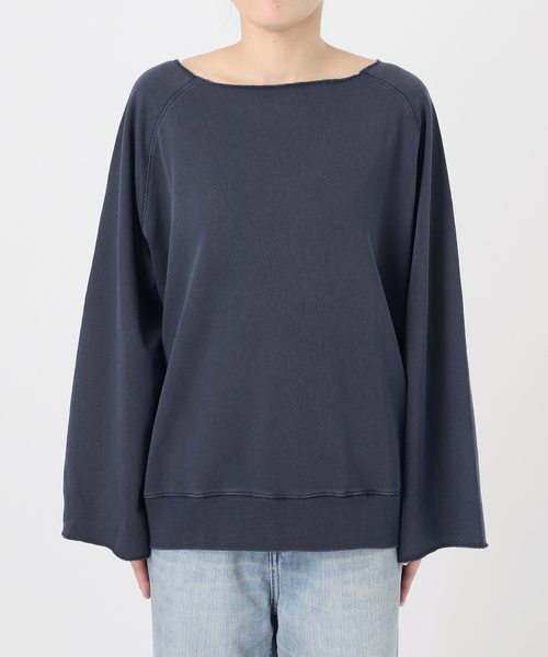 Spick & Span(スピックアンドスパン)の「《追加》SCREEN STARS/スクリーンスターズ 別注 cutoff PO(スウェット・レディース・グレー/ネイビー・FREE)」の16枚目の写真