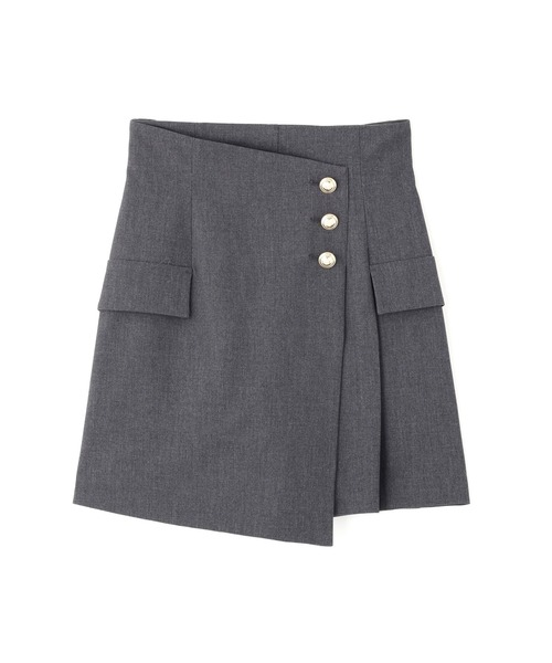 JILL by JILL STUART（ジルバイジルスチュアート）の「◇ラップスカパン（その他パンツ・レディース・グレー/ブラウン系その他/ブラック・MEDIUM/SMALL）」の9枚目の写真