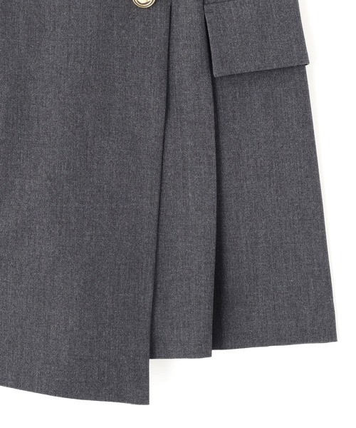 JILL by JILL STUART（ジルバイジルスチュアート）の「◇ラップスカパン（その他パンツ・レディース・グレー/ブラウン系その他/ブラック・MEDIUM/SMALL）」の15枚目の写真