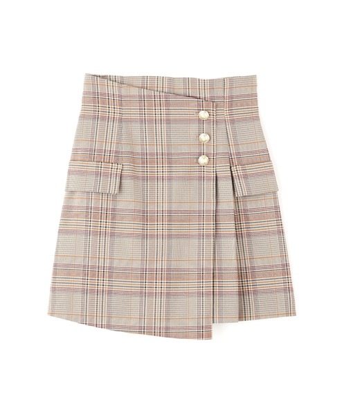 JILL by JILL STUART（ジルバイジルスチュアート）の「◇ラップスカパン（その他パンツ・レディース・グレー/ブラウン系その他/ブラック・MEDIUM/SMALL）」の7枚目の写真