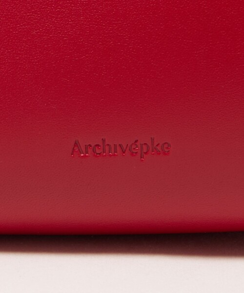 Archivepke(アーカイブエプク)の「<Archivepke>ANGLE ショルダーバッグ(ショルダーバッグ・レディース・ライトブルー/レッド・FREE)」の10枚目の写真