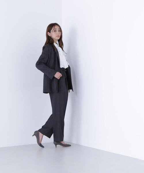 セール】◇シャークスキン SETUPダブルブレストジャケット（テーラード