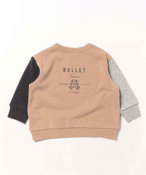 SKAPE（エスケープ）の「ｼﾝｶﾝｾﾝｼｬｷﾞｰﾄﾚｰﾅｰ（スウェット・キッズ・ベージュ/ホワイト・90cm/120cm/110cm/100cm/80ｃｍ/130cm）」の3枚目の写真