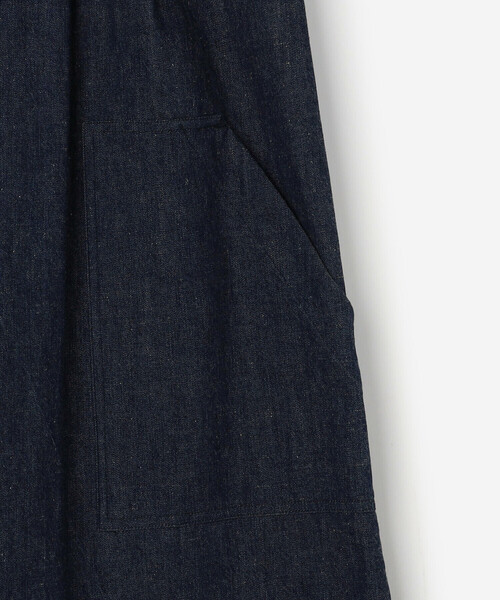 HAVERSACK（ハバーザック）の「HAVERSACK |〈別注〉デニム  ジャンパースカート WOMEN（ワンピース・レディース・インディゴブルー・F）」の6枚目の写真