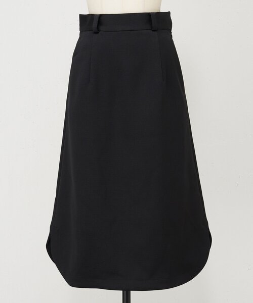 LIVETART（リヴェタート）の「裾ラウンドタイトスカート（スカート・レディース・アイボリー/ブラック・FREE）」の12枚目の写真