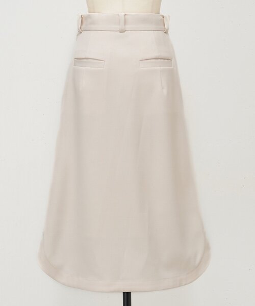 LIVETART（リヴェタート）の「裾ラウンドタイトスカート（スカート・レディース・アイボリー/ブラック・FREE）」の18枚目の写真