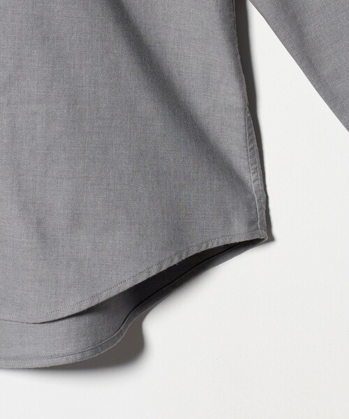 green label relaxing(グリーンレーベルリラクシング)の「ナチュラルフィット バンドカラー シャツ(シャツ/ブラウス・メンズ・ネイビー/グレー系/オリーブ/ダークグレー・S/XS/L/M/XL)」の18枚目の写真