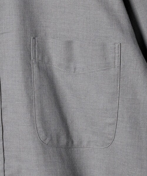 green label relaxing(グリーンレーベルリラクシング)の「ナチュラルフィット バンドカラー シャツ(シャツ/ブラウス・メンズ・ネイビー/グレー系/オリーブ/ダークグレー・S/XS/L/M/XL)」の19枚目の写真