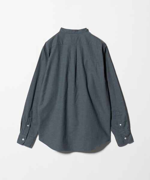 green label relaxing(グリーンレーベルリラクシング)の「ナチュラルフィット バンドカラー シャツ(シャツ/ブラウス・メンズ・ネイビー/グレー系/オリーブ/ダークグレー・S/XS/L/M/XL)」の22枚目の写真