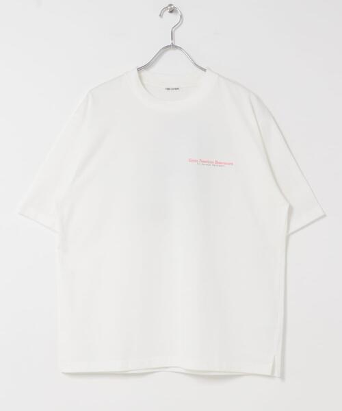 FORK&SPOON（フォークアンドスプーン）の「FORK&SPOON　Norman Rockwell T-shirts（Tシャツ/カットソー・メンズ・オフホワイト/ネイビー・4/5）」の3枚目の写真