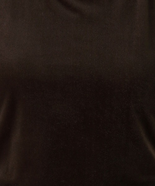 Elura（エルーラ）の「ベロアタンク/582313（タンクトップ・レディース・ダークブラウン/ブラック・FREE）」の21枚目の写真