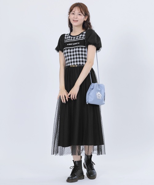 MARY QUANT（マリークワント）の「フックデイジーバックル ベルト（ベルト・レディース・ブラック・FREE）」の4枚目の写真