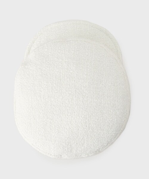 OPAQUE.CLIP（オペークドットクリップ）の「ラメツイードキャスケット（キャスケット・レディース・オフホワイト/ブラック・00）」の5枚目の写真