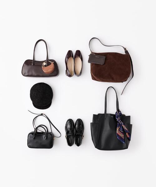 OPAQUE.CLIP（オペークドットクリップ）の「ラメツイードキャスケット（キャスケット・レディース・オフホワイト/ブラック・00）」の10枚目の写真