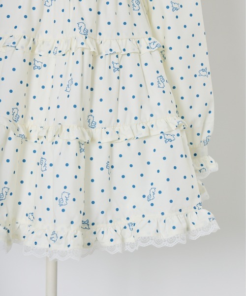 Lolime by mellfy memory(ロリミー バイ メルフィーメモリー)の「angel bunny frill mini dress(ワンピース・レディース・ホワイト/ピンク・M/LL)」の19枚目の写真