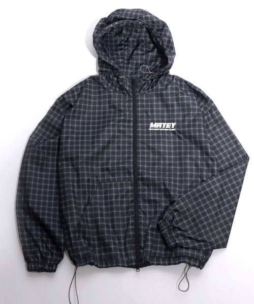 美品 09AWシュプリーム バック刺繍ロゴ ジャケットコート　ナイロンパーカー 美品 09AWシュプリーム バック刺繍ロゴ ジャケットコート