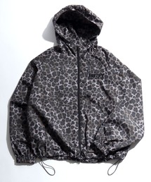 d.i.aレオパード柄フード ナイロンジャケット adidas Originals アディダス レオパード ウィンドブレーカー