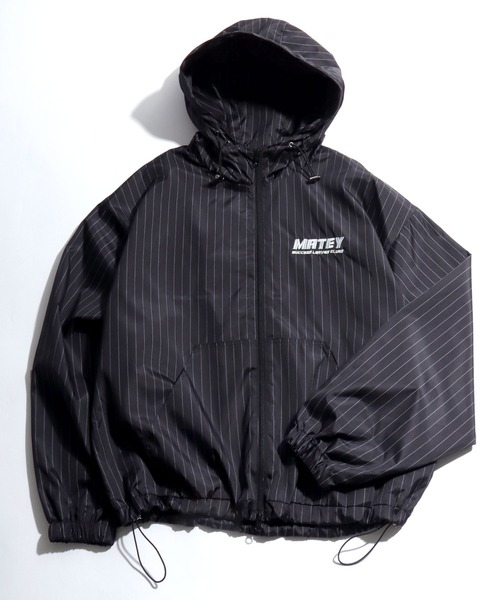 セール】総柄 ワンポイント刺繍 ダブルジップ パーカー/ブルゾン