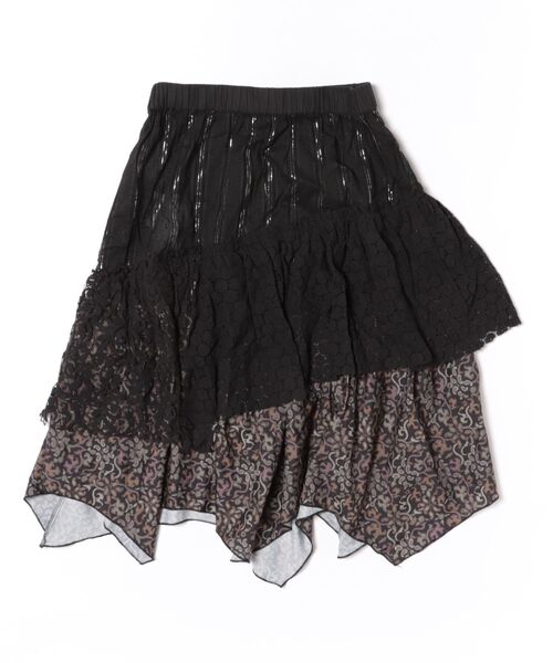 チャイハネ（チャイハネ）の「【チャイハネ】サリレアミディスカート（スカート・レディース・ブラック/ピンク/ホワイト/マスタード・FREE）」の7枚目の写真