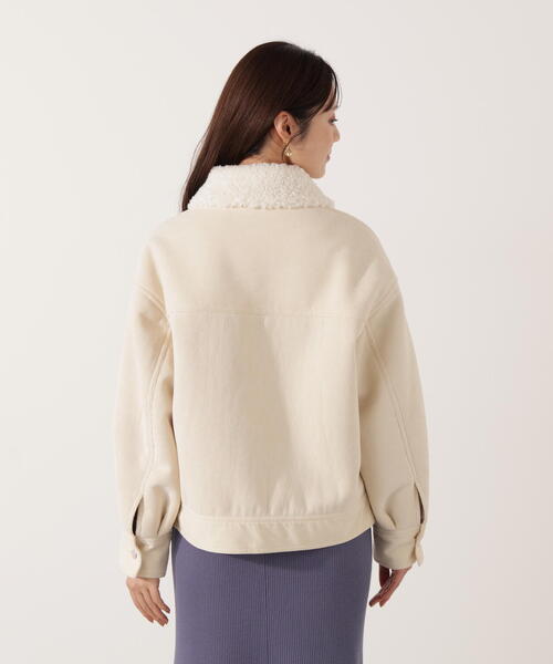 PROPORTION BODY DRESSING（プロポーションボディドレッシング）の「コーデュロイブルゾン / 1215255004（ブルゾン・レディース・ホワイト系その他/ベージュ・MEDIUM/SMALL）」の11枚目の写真