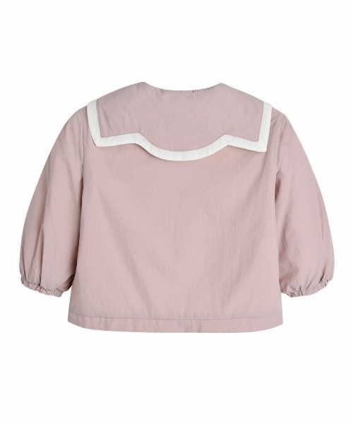 moimoln(モイモルン)の「ルミーナイロンジャンパー(ナイロンジャケット・キッズ・ピンク・120cm/100cm/110cm/90cm)」の4枚目の写真