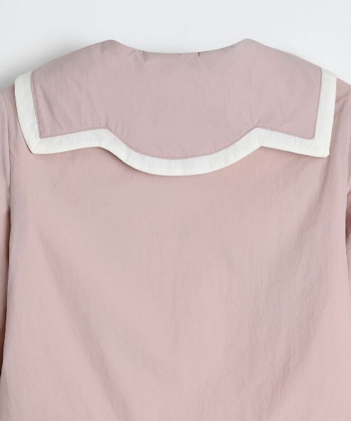 moimoln(モイモルン)の「ルミーナイロンジャンパー(ナイロンジャケット・キッズ・ピンク・120cm/100cm/110cm/90cm)」の6枚目の写真