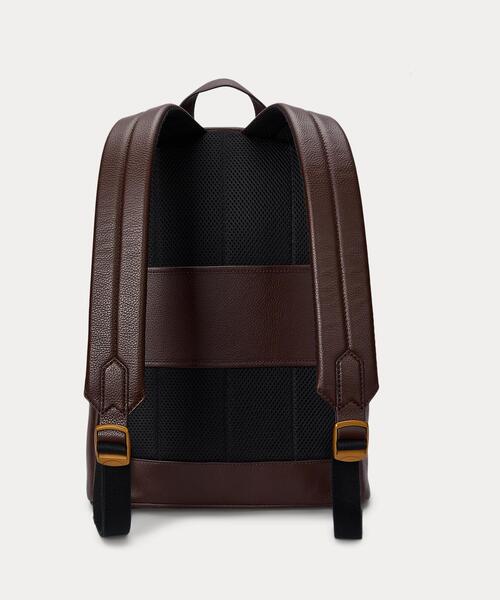 ペブルド レザー バックパック（バックパック/リュック）｜POLO RALPH