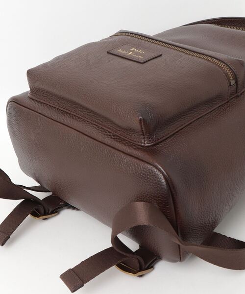 ペブルド レザー バックパック（バックパック/リュック）｜POLO RALPH