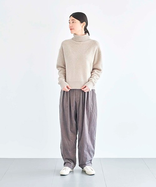 クラスカグレー サルエルパンツ CLASKA｜クラスカのその他パンツ（グレー/灰色系・フルレングス）通販