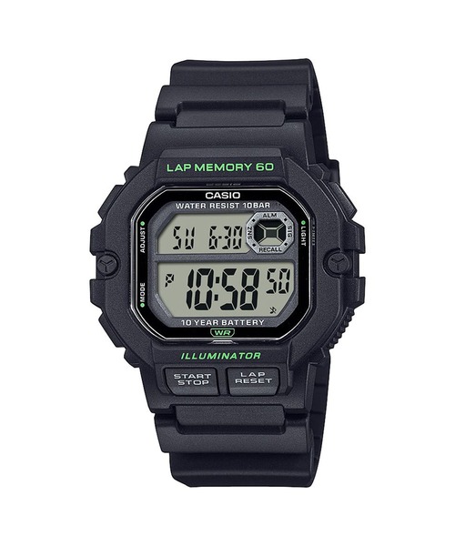 カシオ腕時計　CASIOデジタル時計 CASIO Collection / WS-1400H-1AJF（デジタル腕時計）｜CASIO（カシオ