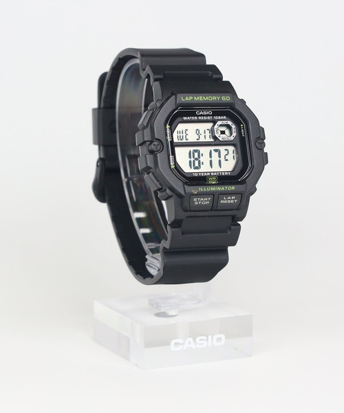 CASIO（カシオ）の「CASIO Collection / WS-1400H-1AJF（デジタル腕時計・メンズ・ブラック・FREE）」の5枚目の写真
