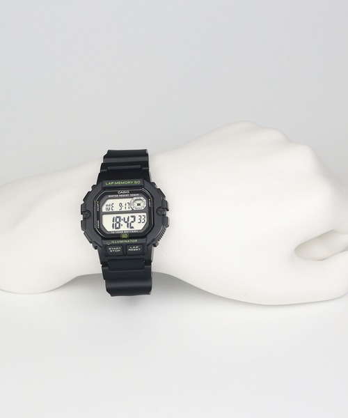 CASIO（カシオ）の「CASIO Collection / WS-1400H-1AJF（デジタル腕時計・メンズ・ブラック・FREE）」の8枚目の写真