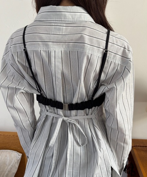 FUULLY STUDIO(フーリィーステューディオ)の「ハーフカップビスチェ(チューブトップ・レディース・イエロー/ブラック/ライトブルー・FREE)」の10枚目の写真