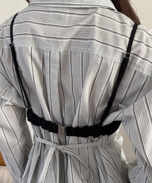 FUULLY STUDIO(フーリィーステューディオ)の「ハーフカップビスチェ(チューブトップ・レディース・イエロー/ブラック/ライトブルー・FREE)」の11枚目の写真