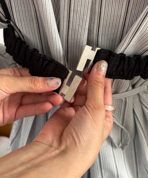 FUULLY STUDIO(フーリィーステューディオ)の「ハーフカップビスチェ(チューブトップ・レディース・イエロー/ブラック/ライトブルー・FREE)」の12枚目の写真