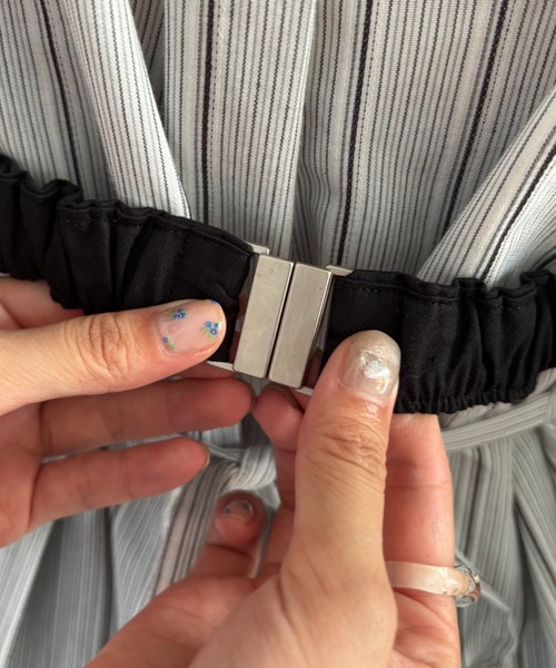 FUULLY STUDIO(フーリィーステューディオ)の「ハーフカップビスチェ(チューブトップ・レディース・イエロー/ブラック/ライトブルー・FREE)」の14枚目の写真