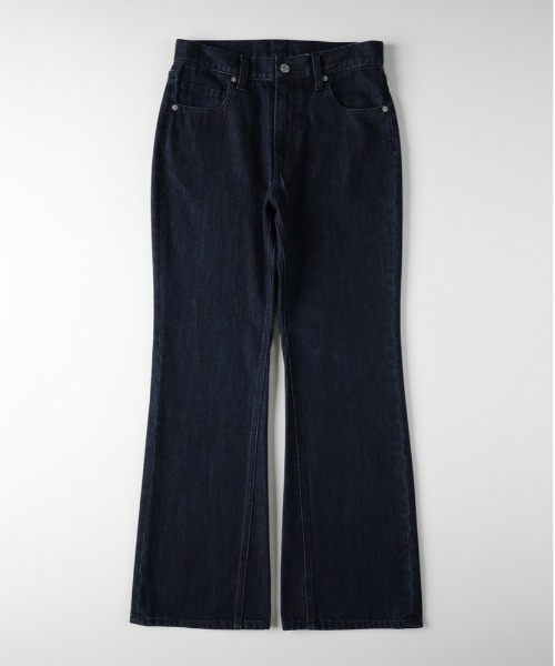 Right-on(ライトオン)の「【HONEYSUCKLE ROSE】フレアジーンズ(デニムパンツ・レディース・ダークインディゴブルー/その他1・S/M/L)」の2枚目の写真
