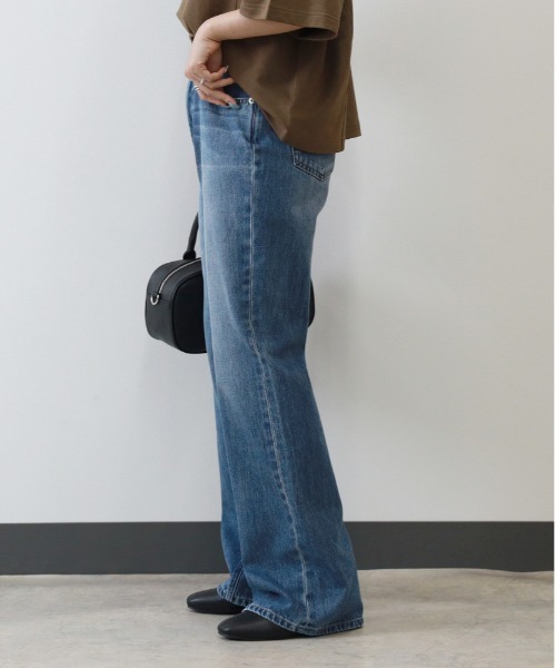 Right-on(ライトオン)の「【HONEYSUCKLE ROSE】フレアジーンズ(デニムパンツ・レディース・ダークインディゴブルー/その他1・S/M/L)」の5枚目の写真