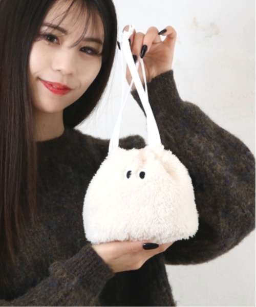 セール】【 Port / ポート 】 アイキャッチ モンスター 巾着ポーチ