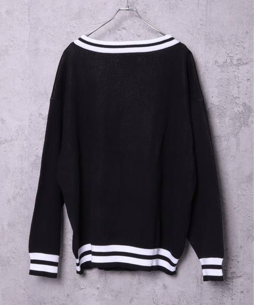 骨ロゴジャカードニット（ニット/セーター）｜Amilige（アミリージュ