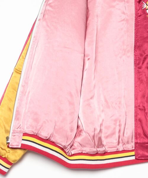 HOUSTON(ヒューストン)の「HOUSTON / RAYON SOUVENIR JACKET TIGER/ 51525(スカジャン・メンズ・ネイビー/ブラック/マルーン・X-LARGE/LARGE)」の5枚目の写真