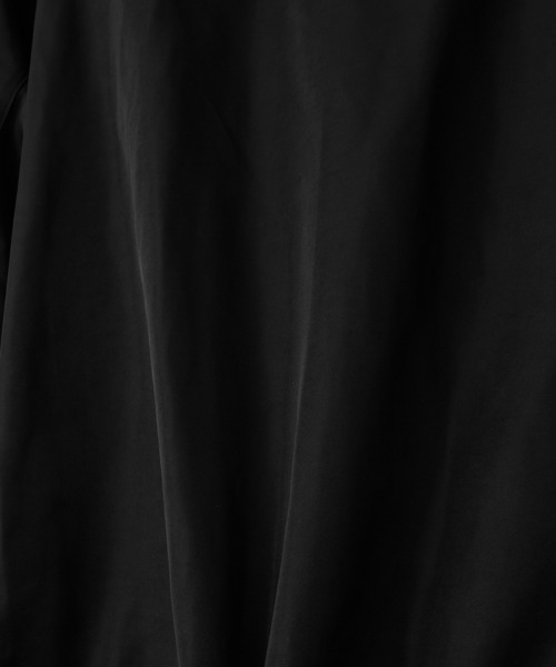 RUUBON(ルーボン)の「【RUUBON】 tech double zip hooded blouson / テックダブルジップフーデットブルゾン(ブルゾン・メンズ・ブラック・S/M/L)」の7枚目の写真